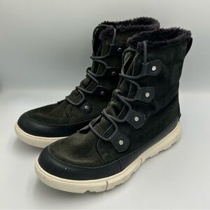 Sorel Explorer 2 Black Waterproof Boots